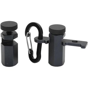 Metalen Trapmeter - Fijn Vakmanschap - Stevige Hex Flat - Multifunctioneel voor Rafter Layout (Zwart)