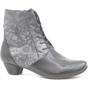 Think - AIDA - Kuitlaarzen - Zwart - Leren Voering