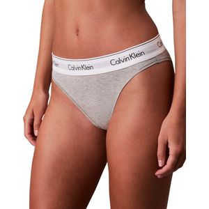 Calvin Klein High Leg Tanga slip dames  - Grijs