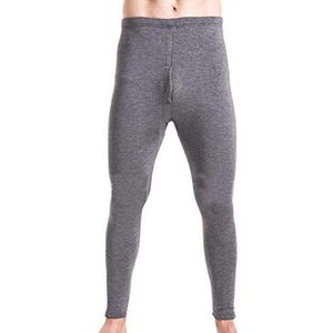 Warm Fleece Gevoerde Thermische Leggings Voor Mannen - Plus Size Ondergoed