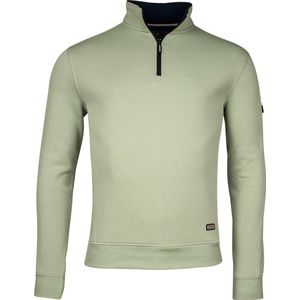 Baileys – Heren – Sweater – Casual – Sweatshirt – Ritstrui – Groen – 513185-72