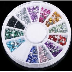Go Go Gadget - Rhinestone steentjes - Nail Art Diverse Kleuren - Diamantjes wordt Rhinestone steentjes - Nail Art - Diverse Kleuren - Diamantjes