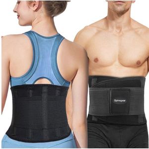 Lumbale Ondersteuning en Houdingscorrector voor Rugpijn - Verstelbare Taille Trainer met Compressie