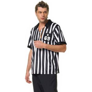 Leg Avenue - Referee Kostuum - Gestreept - Heren