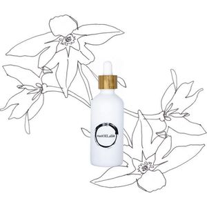 Abessijnse olie huidolie - Glazen pipet flesje 50ml (navulbaar en plasticvrij verpakt) - vegan - dierproefvrij en zonder chemische toevoegingen