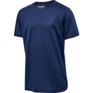 Hummel - Kindertrui - Blauw - Ademende Stof - Reflecterende Details