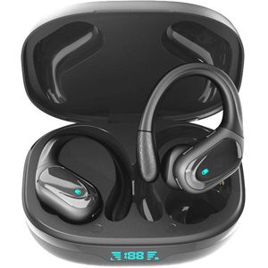 Draadloze hoofdtelefoon Bluetooth 5.1 zwart