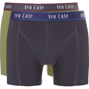 ten Cate shorts ebony and mosstone 2 pack voor Heren - Maat S