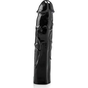 XXLTOYS - Black Boy - Dildo - Inbrenglengte 25 X 5 cm - Black - Uniek design Buttplug - Stevige Anaal plug - Made in Europe
