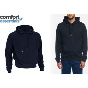 Comfort Essentials Hoodie Heren - Navy - M - Sweater Heren -Trui Heren -Heren Trui - Hoodies Heren - Hoody