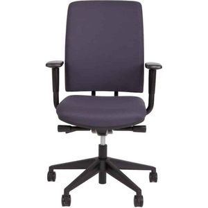 ABC Kantoormeubelen ergonomische bureaustoel a680 met en-1335 normering grijze stof