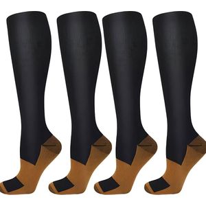 S4D® - Compressiekousen - Steunkousen - Compressie Sokken Voor Sporten, Werken of Reizen - Optimaal Comfort en Prestatie - Maat 45 tot 48 (XL/XXL) - 2 Paar !