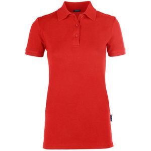 HRM - Luxury Stretch - Polo - Rood - Korte Mouwen - 3XL