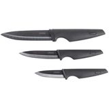 Livoo - Messenblok - Keramisch - 3 Messen - Soft Touch Handgreep