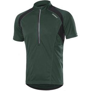 Heren Fietsshirt Korte Mouwen Met Halve Rits