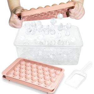 Unyqoos ® Rondvormige IJsblokjesvorm Set voor Verfrissende Dranken en Cocktails