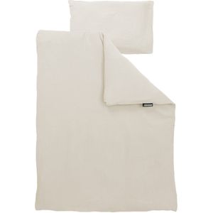 Snoozzz Dekbedovertrek Ledikant - 100x135cm - 100% Hydrofiel Katoen - Champagne
