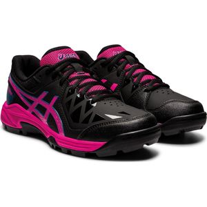 Asics Gel-Peake Sportschoenen - Maat 36 - Unisex - zwart/roze/blauw