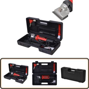 vidaXL 6-delige Paardentondeuseset 550W Paardentondeuse - Paardenscherm - Paardenhaar - Paardentufting - Paardenvacht