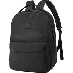 Rugzak voor vrouwen en mannen 15,6 inch Laptoprugzak, rugzak uit zachte stof, basic rugzak met meerdere vakken, casual rugzak voor elke dag, reizen, school