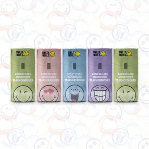 SmileyWorld® 30 x 10 Kartonnen Doos Gezichtsdoekjes van 10 Super Sterke Zakdoekjes in een Doos | Handdoekjes | 4-laags | Papieren Doekjes | P-002 | Smiley | World