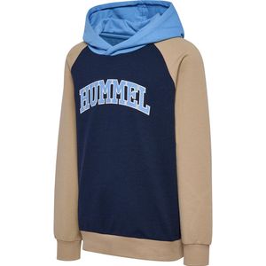 Hummel - hmlESSEN - Hoodie - Bruin - 140 cm - Jongens