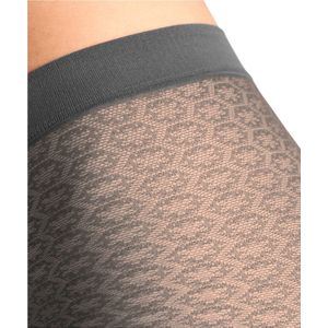 FALKE Particle gedessineerd materiaal transparent 20 DEN panty dames grijs - maat S