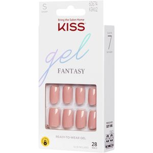 Kiss Gellak Gel Fantasy Nails - Kunstnagels - 28 stuks - Nepnagels - Ribbons