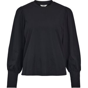 Object Caroline L/s Top Truien & vesten Dames - Sweater - Hoodie - Vest- Zwart - Maat XS