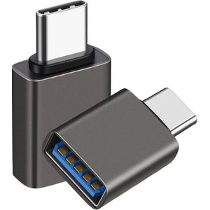 Femur USB-C naar USB-A Adapter - USB-A naar USB-C - USB-C Adapter - USB-C Hub - USB Hub - Geen USB-C Kabel - USB-C Adapter Apple - Ondersteund USB-C Oplader