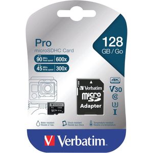 Micro SDXC Geheugenkaart 128 GB voor 4K Ultra HD Video-opnames - Ideaal voor Action-Cams, Camcorders, Smartphones en Tablets