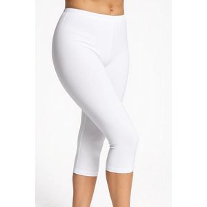 Fine Woman - Driekwart Legging - Wit - Katoen