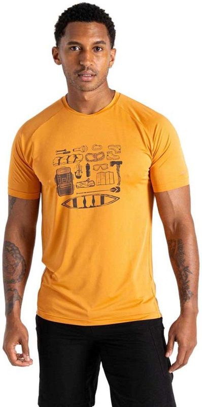 Dare2b - Tech II - T-shirt - Geel - Korte Mouwen - Man