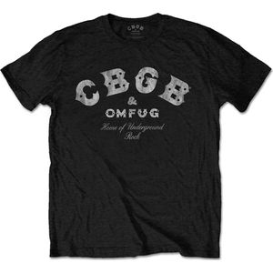 CBGB shirt – Classic Logo maat 2XL