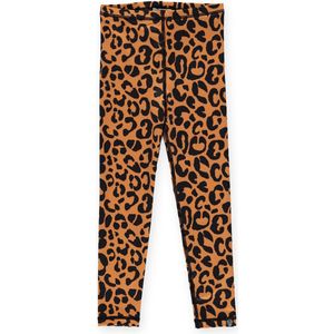 Beach & Bandits - UV-zwemlegging voor meisjes - UPF50+ - Coco Leopard - Bruin - maat 116-122cm