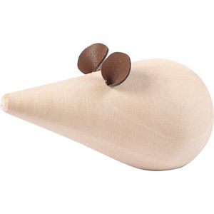 Muis. L: 10 cm. d 5.5 cm. 1 stuk