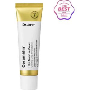 Dr.Jart+ Ceramidin ULTRA Moisturizing Cream - Dr.Jart Bestselling Cream - Ultra Hydrating - Helps Skin Look Lifted - Firm Radiant Look - Reduces Dry Lines Fine Wrinkles - Korean Skincare - Dr. Jart Huidverzorging Dagelijkse Dag Nachtcreme