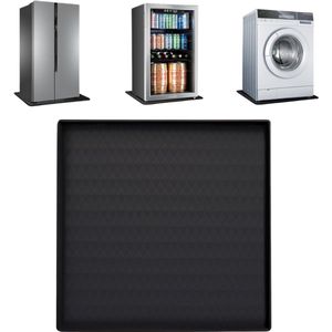 Goodivery® - Koelkastmat, 60 x 60 cm - Lekbak met verhoging voor koelkast - Multifunctionele vloerbescherming voor koelkast - Wasmachine - Wijnkast [Energieklasse A++]