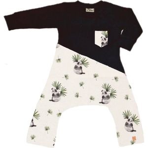 Onesie geschikt voor Pavlik, gipsbroek en Broek geschikt voor Pavlik, gipsbroek en spreidbroek Panda