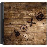 Hama Design-skin ""Wood"" voor PlayStation 4 Pro