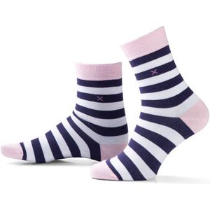 SOXS® | SOX3900 | Katoenen sokken 2 paar | Marina Bay | Kuithoogte | Maat 37-41 | Katoenen sokken Marina Bay