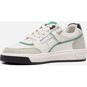 Muyters Retro Sneakers wit Leer - Maat 33