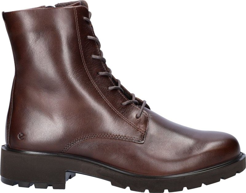 ECCO - Metropole Vienna - Damesboots - Potting Soil - Volnerfleer