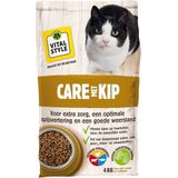 VITALstyle Care Met Kip - Kattenbrokken - Gevarieerde Voeding Voor Een Levenlustige Kat - Met o.a. Peterselie & Smalle Weegbree - 4 kg