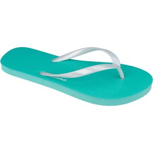 Waimea Teenslippers - Palm Beach - Groen/Wit 36