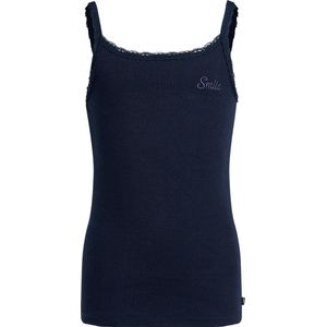 WE Fashion Meisje singlet van ribstof met kant