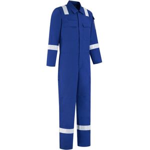 Dapro Safety Roughneck Multinorm 98% Katoen Overall - Maat 48 - Korenblauw - Vlamvertragend , antistatisch , vlamboog en lasnorm