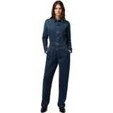 Wrangler - Western - Overall - Blauw - Regular Fit
