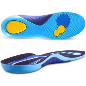 PCSsole Orthopedische inlegzolen voor plantaire fasciitis, platvoet, orthopedische inlegzolen met boogsteun, orthopedische inlegzolen voor mannen en vrouwen