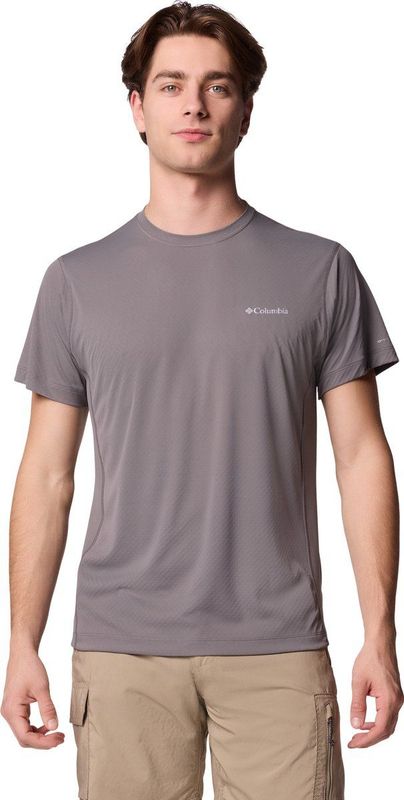 Columbia - Zero Rules Light Short Sleeve Crew - T-shirt - Blauw - Stretchstof